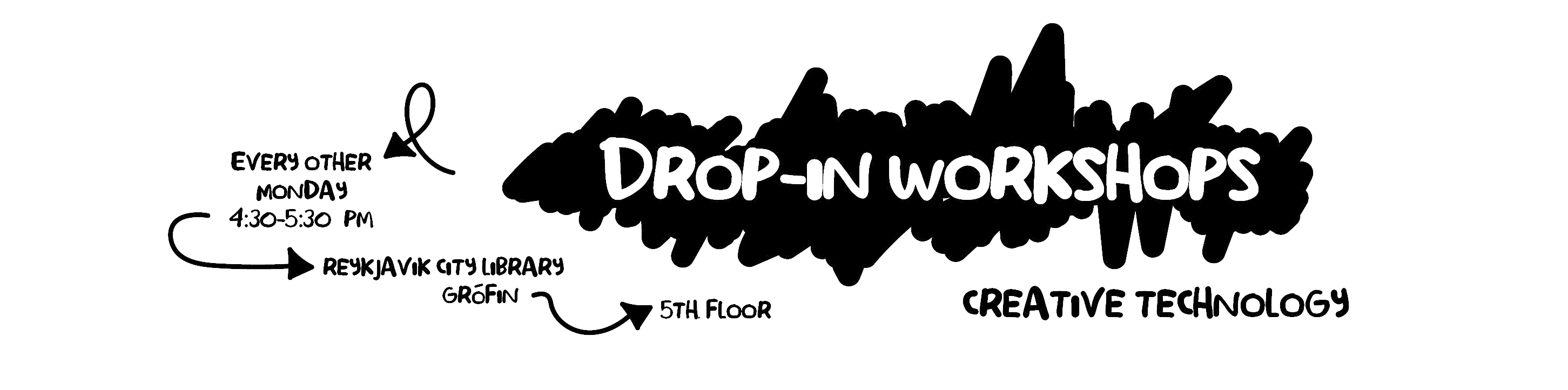 Drop-in Workshops banner