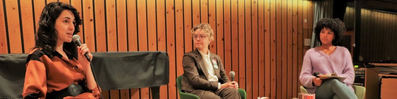 Á bókakaffinu Fjölbreyttar raddir í Gerðubergi 2020