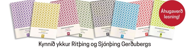Rit- og sjónþing  - útgáfa