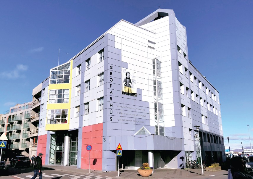 Borgarbókasafnið Grófinni Borgarbokasafnid Grófinni
