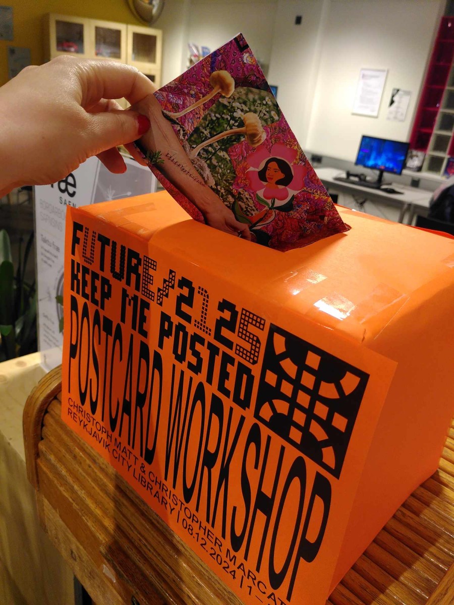 orange postbox