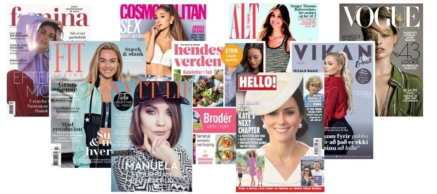 Fashion magazines
