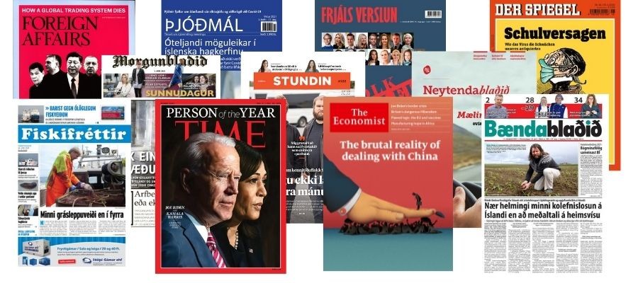 News and politics magazines