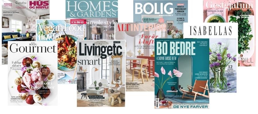 Home and cooking magazines