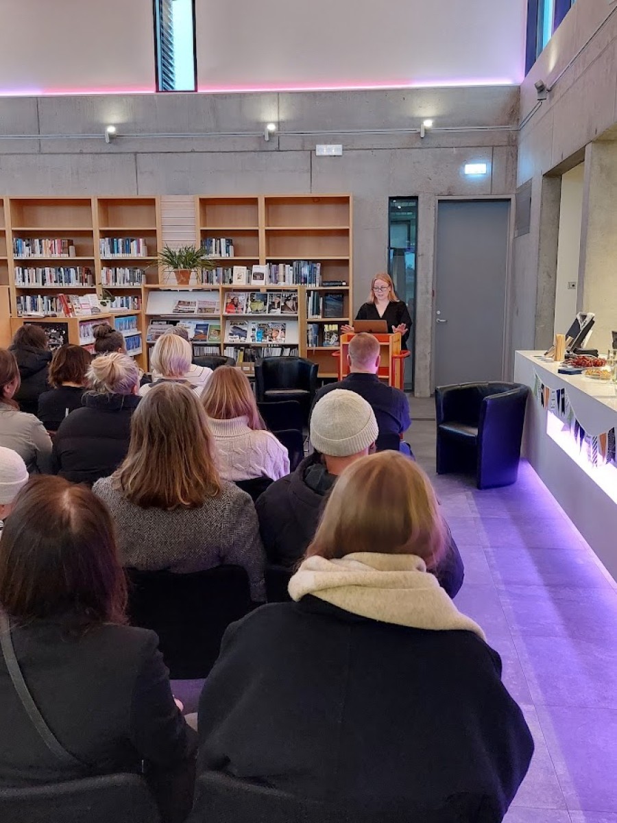 Sunna Guðný Högnadóttir með fyrirlestur á Amtsbókasafninu í Stykkishólmi
