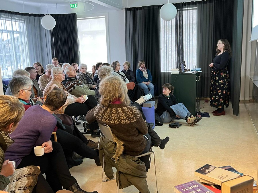 Góð mæting var á viðburðinn og áhugi mikill. Líflegar og áhugaverðar umræður sköpuðust að fyrirlestri loknum.   Góð mæting var á viðburðinn og áhugi mikill. Líflegar og áhugaverðar umræður sköpuðust að fyrirlestri loknum.