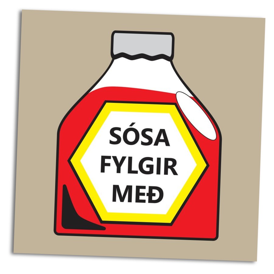 Sósa fylgir með