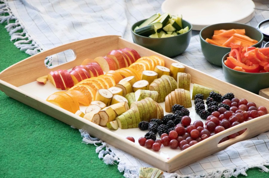 fruits on a platter