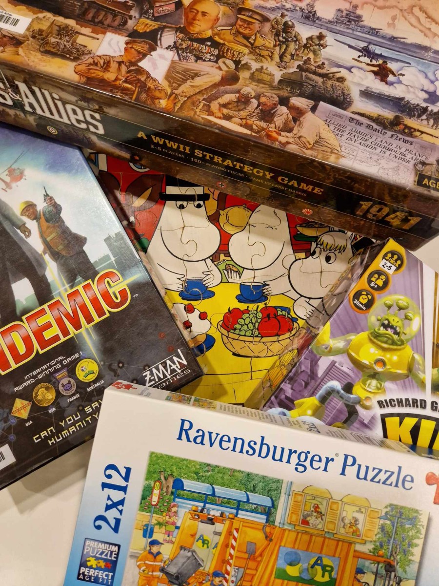 Puzzles and Board Games Swap Reykjavík City Library