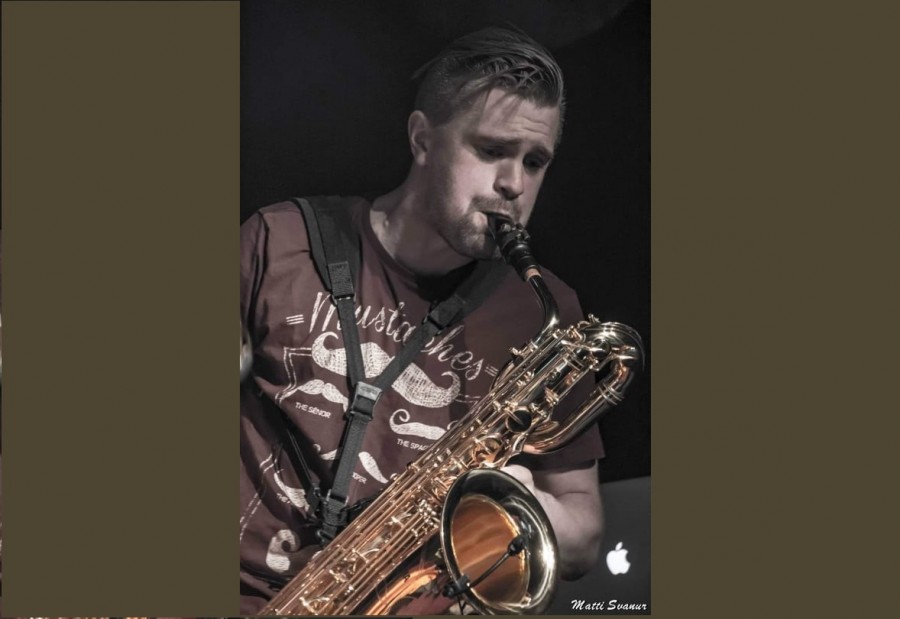 Albert Sölvi Jazz í hádeginu Borgarbókasafnið Leifur Gunnarsson Albert Sölvi