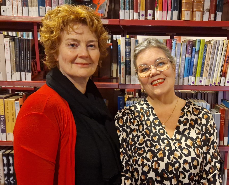 Aðalheiður Þorsteinsdóttir og Anna Sigríður Helgadóttir 