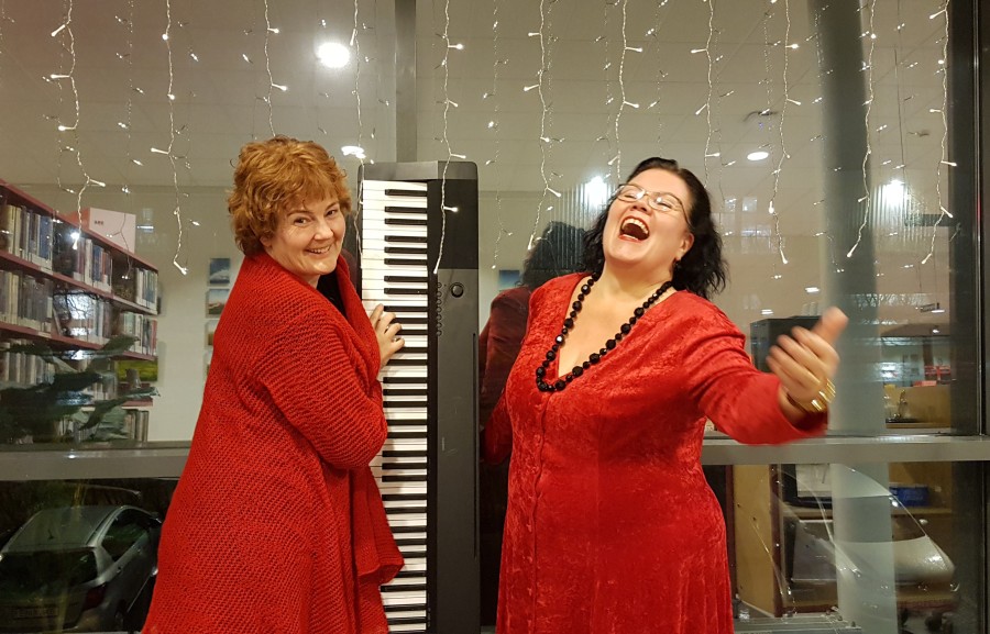 Aðalheiður Þorsteinsdóttir og Anna Sigríður Helgadóttir 