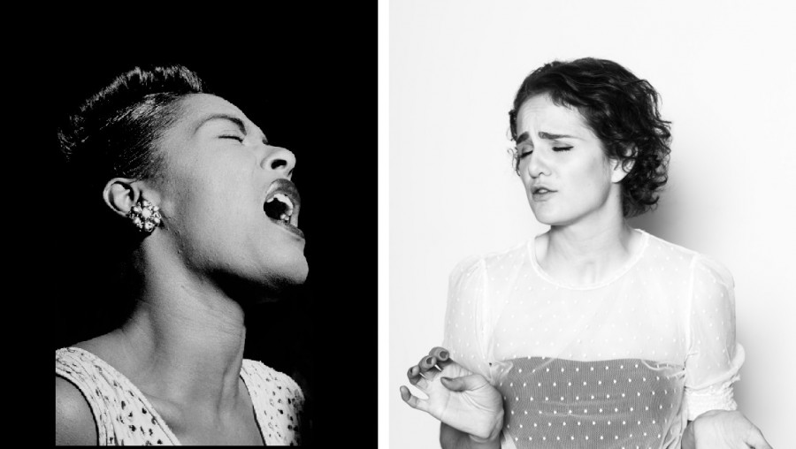 Jazz í hádeginu Til heiðurs Billie Holiday Jazz í hádeginu Til heiðurs Billie Holiday Leifur Gunnarsson Borgarbókasafnið Rebekka Blöndal