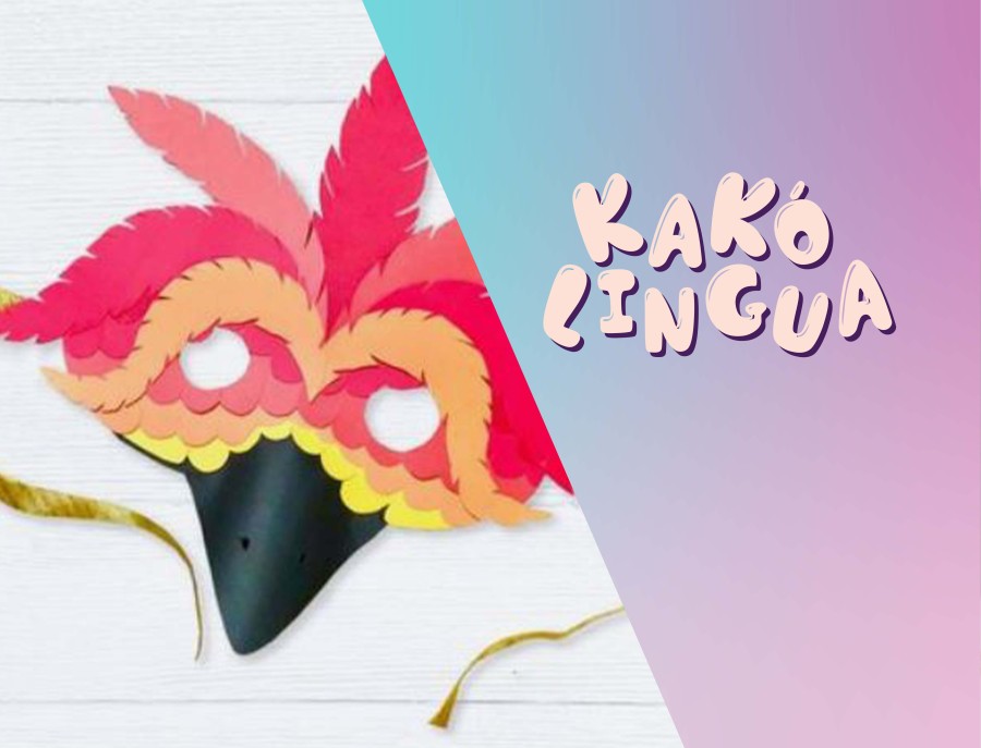 paper bird mask