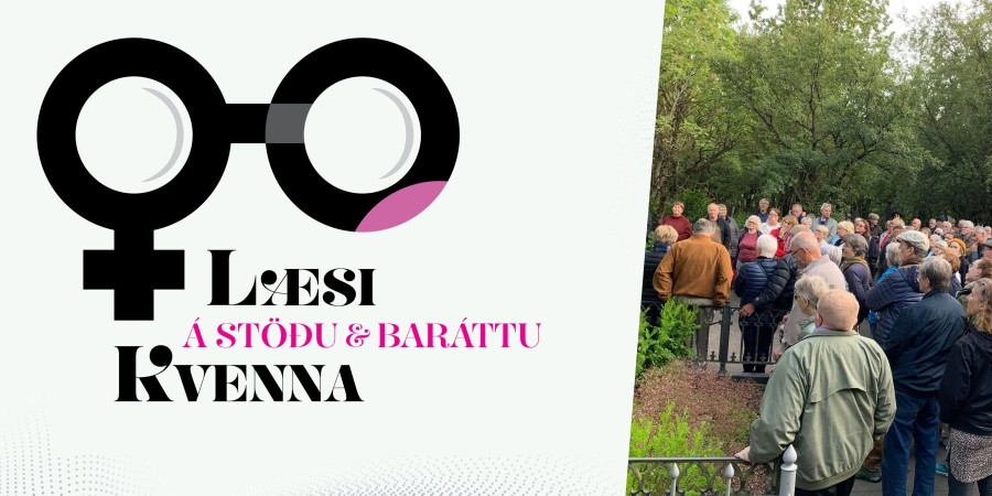 Læsi á stöðu og baráttu kvenna lógó 