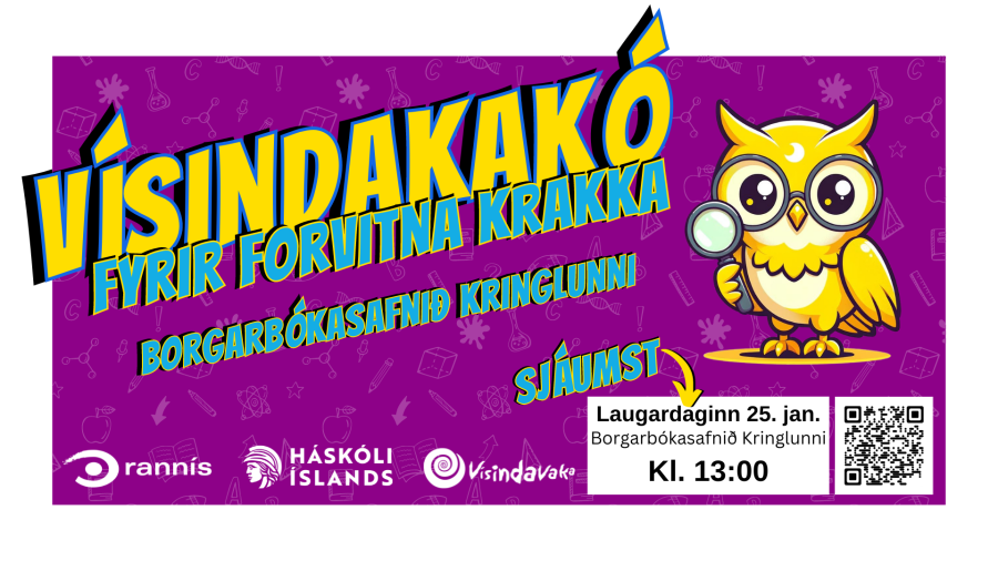 Vísindakakó í Kringlunni