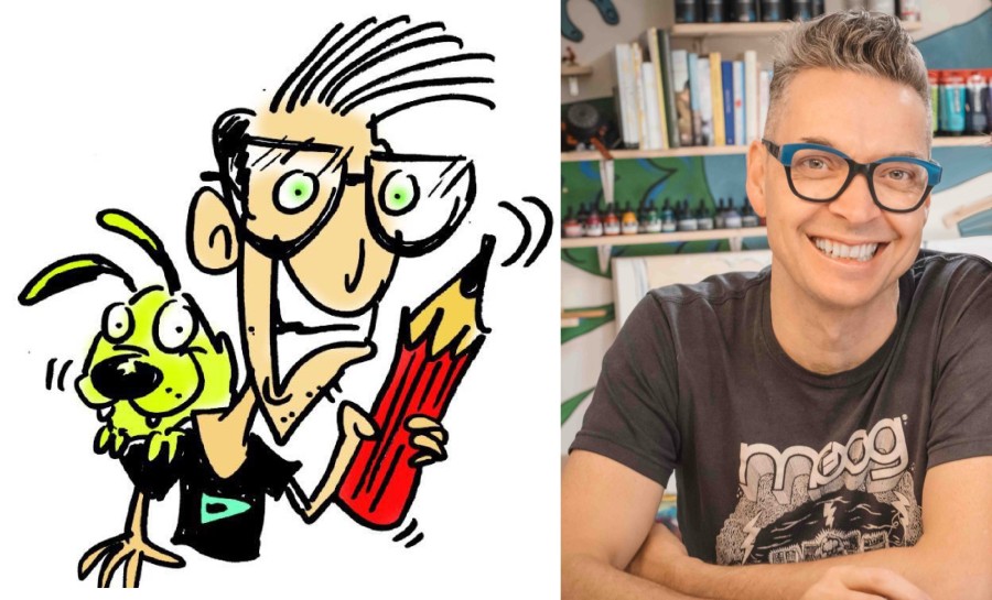 Skopmyndasmiðja með Dave "Cartoon" Hackett