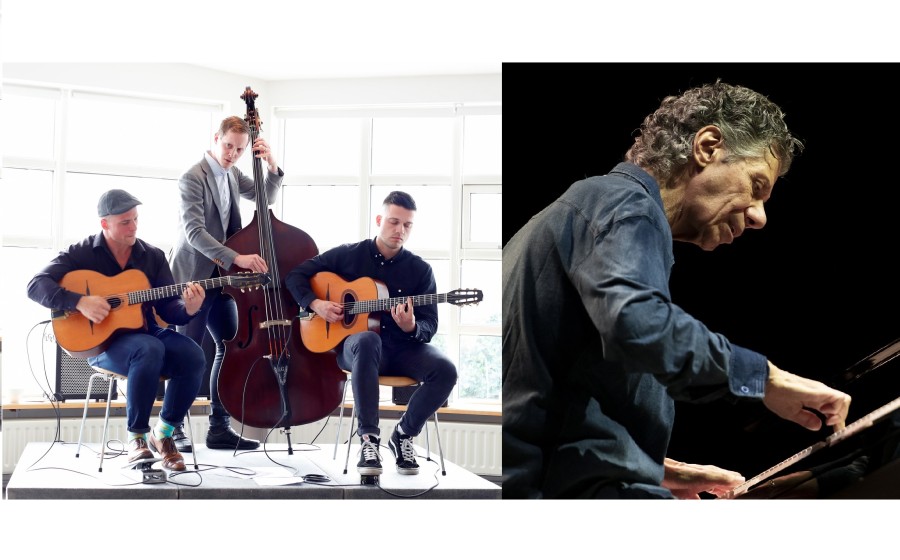 Jazz í hádeginu Tríó GH Gypsy og Chick Corea Jazz í hádeginu Borgarbókasafnið Leifur Gunnarsson Chick Corea