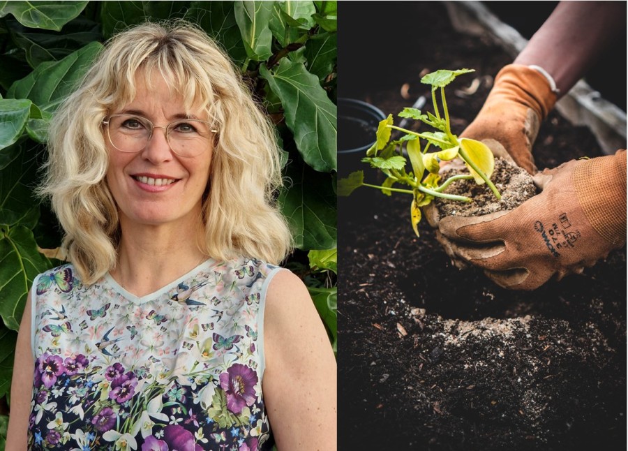 Horticulturist Guðríður Helgadóttir 