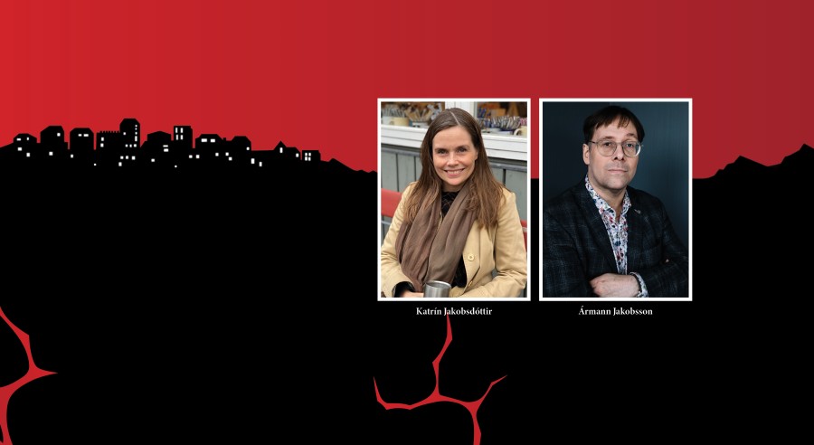 Glæpaganga með Katrínu og Ármanni Jakobsbörnum