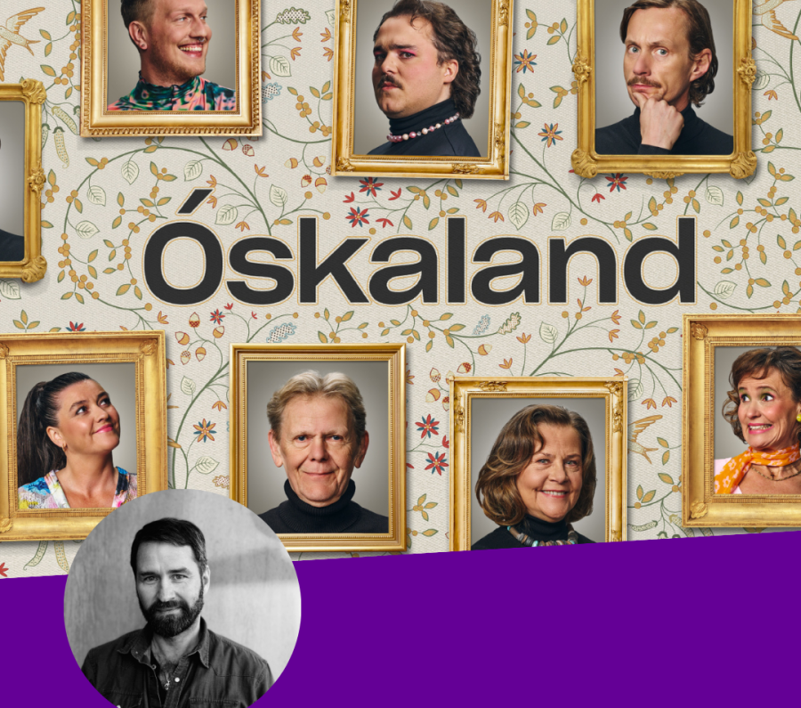 Óskaland Plaggat fyrir leikritið Óskaland