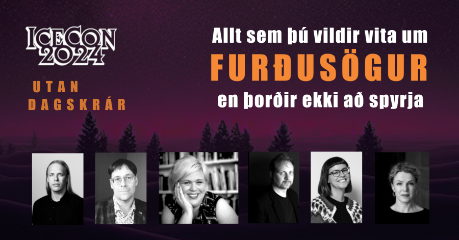 Allt sem þú vildir vita um furðusögur en þorðir ekki að spyrja, myndir af þátttakendum