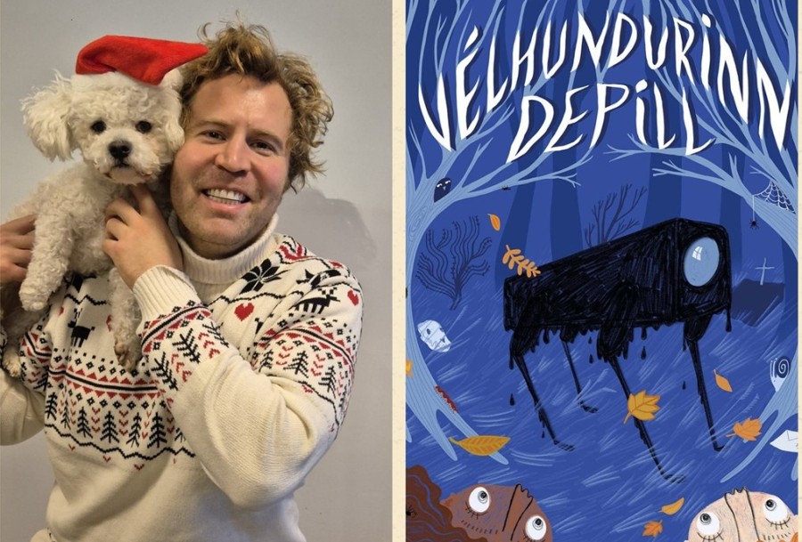 Bragi Árnason, Sólrún Ylfa og Tómas Zoega. Upplestur, jólasöngvar, föndur og fleira stuð.