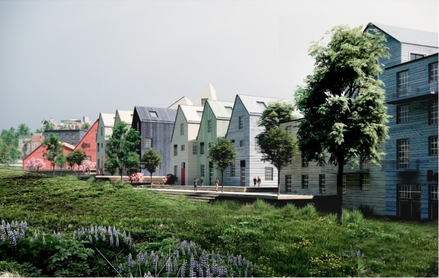 Keldnaland, vinningstillaga Keldnaland, vinningstillaga