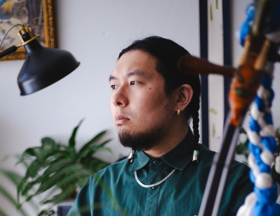 Khairkhan is an Inner Mongolian musician 
