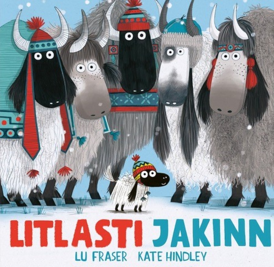 Litlasti jakinn, bókakápa