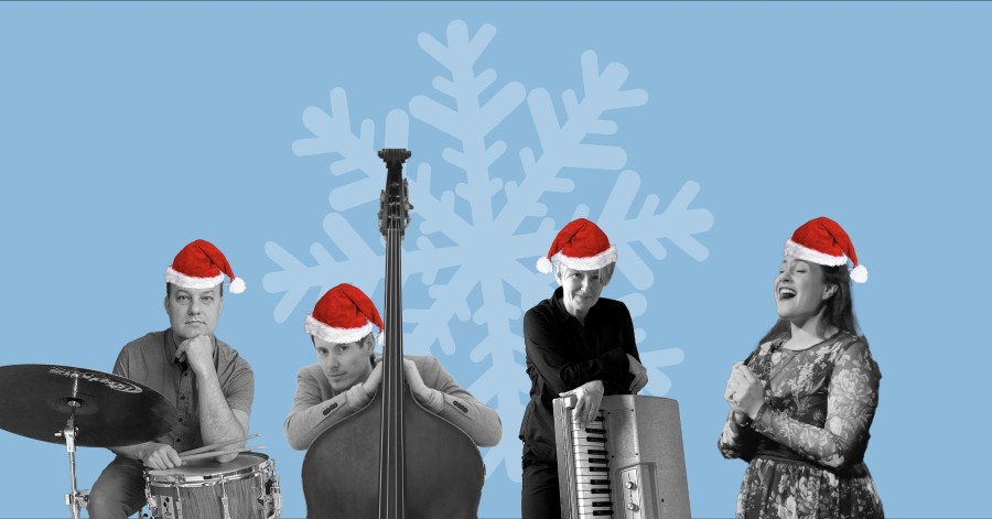 Dægurflugur í hádeginu með Ingibjörgu Fríðu og föruneyti Tónleikar Borgarbókasafninu Leifur Gunnarsson Ingibjörg Fríða