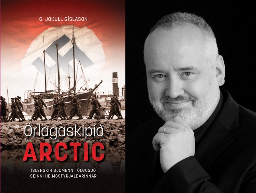 Gísli Jökull Gíslason höfundur bókarinnar Örlagaskipið Arctic 