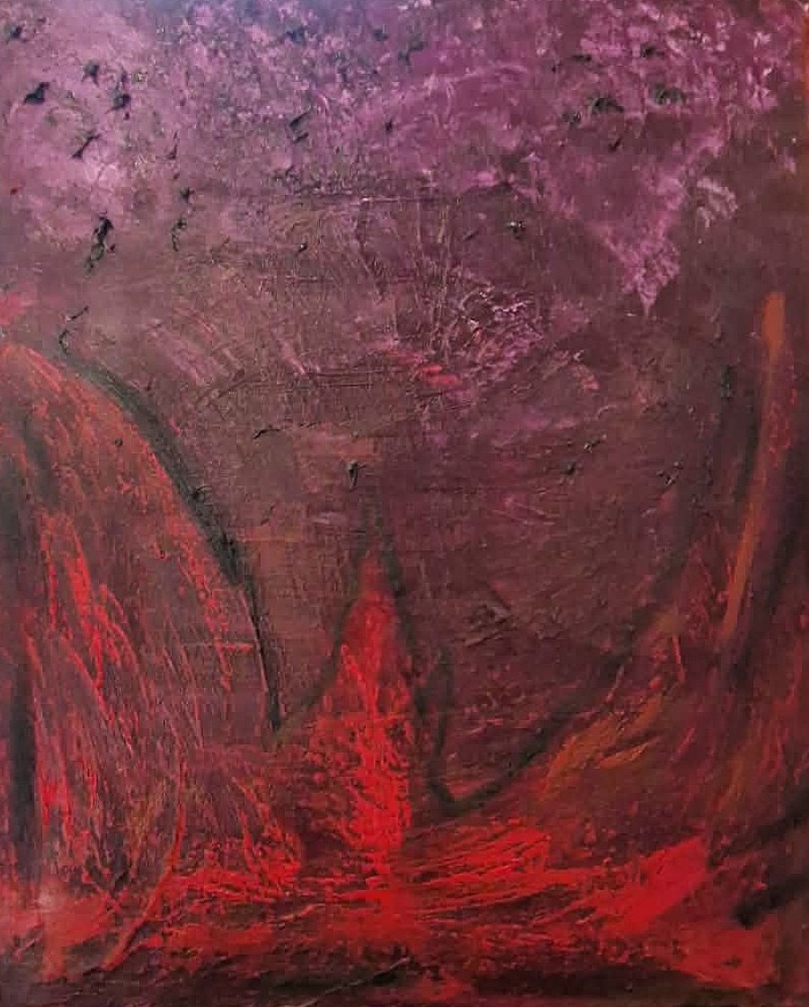 Málverk eftir Ármann Kummer 