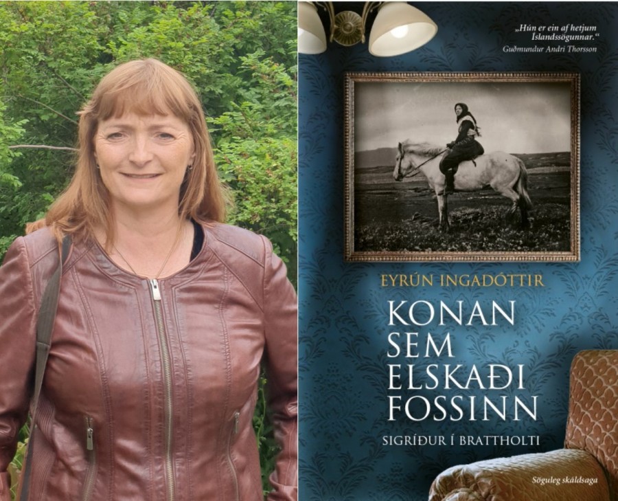 Konan sem elskaði fossinn- Sigríður í Brattholti Konan sem elskaði fossinn- Sigríður í Brattholti