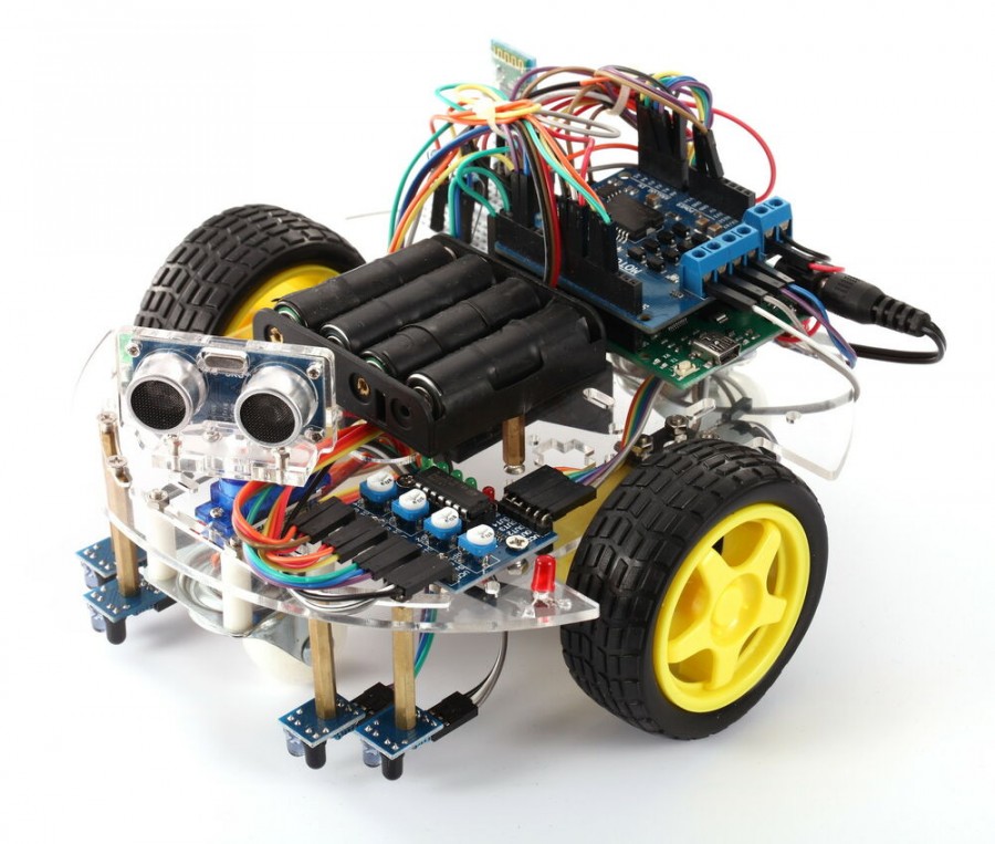 Do you want to create your own robot? Basic robot with eyes