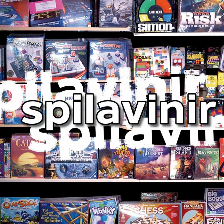 Spilavinir verða með kynningu Margskonar spil og orðið Spilavinir í forgrunni