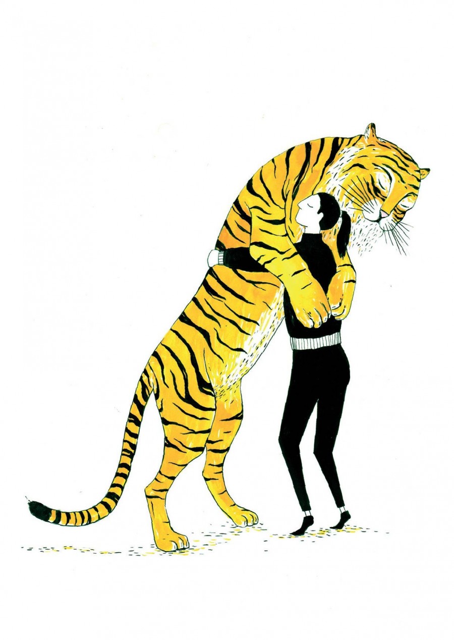 Tigerliebe selbstportrait