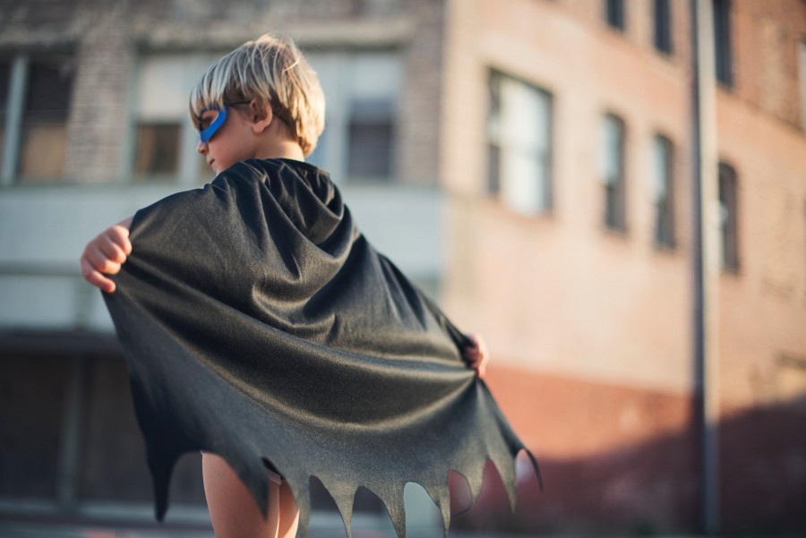 Cloaks are ideal costumes for the Ash Wednesday Handicraft Café at the library