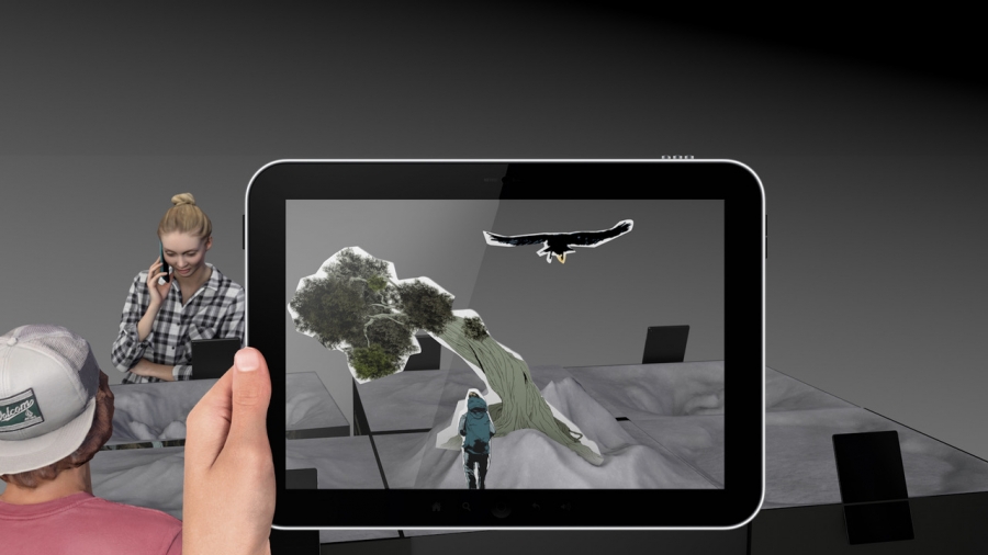 Tilraunir með tækni eru mikilvægur þáttur Nord Augmented reality tilraunir með ipad