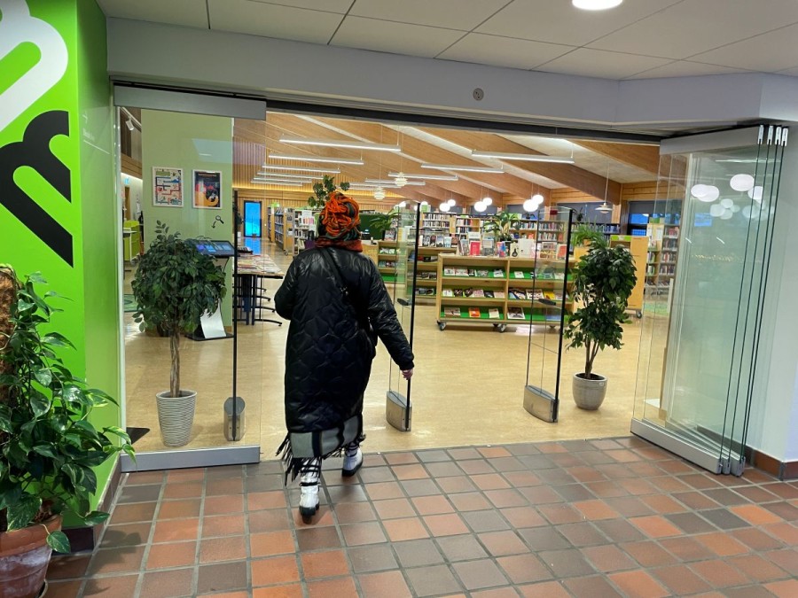 Inngangur að Borgarbókasafninu Gerðubergi