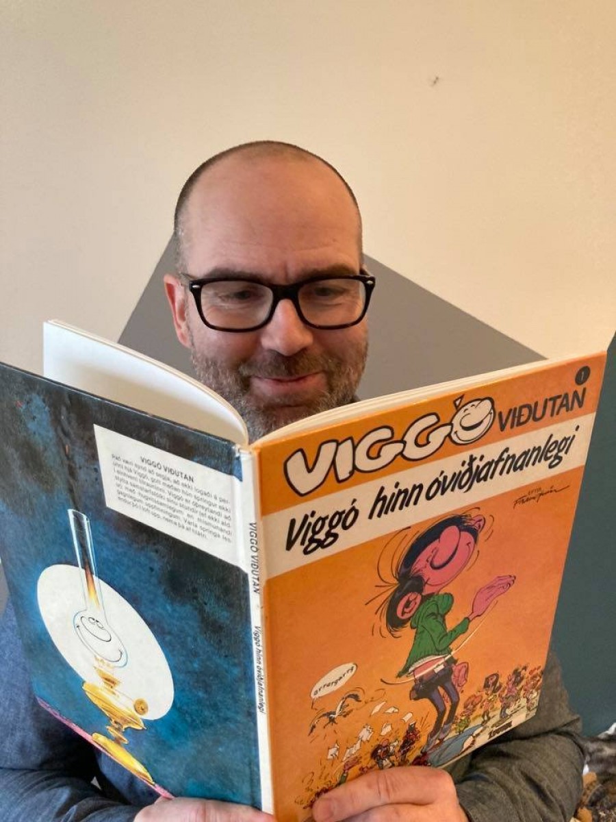 Helgi Snær er hrifinn af Viggó viðutan