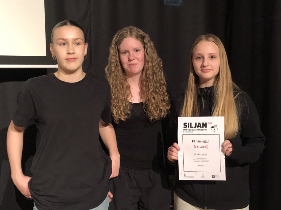 Vinningshafar Siljunnar Brekkuskóli