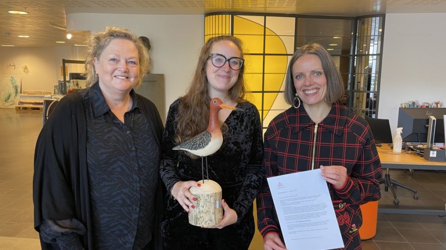 Þórný Hlynsdóttir, Martyna Karolina Daniel og Dögg Sigmarsdóttir