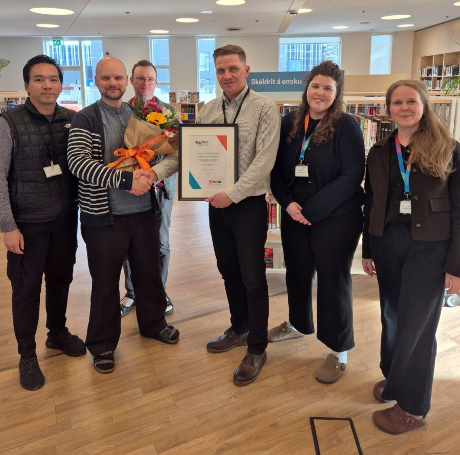 Nattapat Khongchumchuen, Sigurjón Bergþór Daðason, Unnar Geir Unnarsson, Tinna Birna Björnsdóttir og Gunnhildur Sigurhansdóttir. (Á myndina vantar Harald Erni Haraldsson).