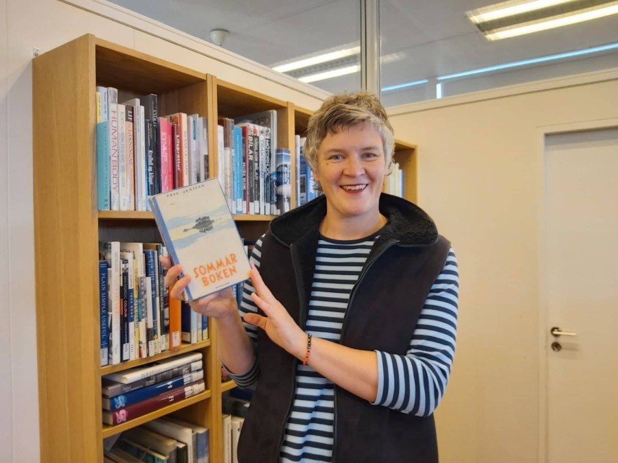 Virpi Jokinen með Sommarboken