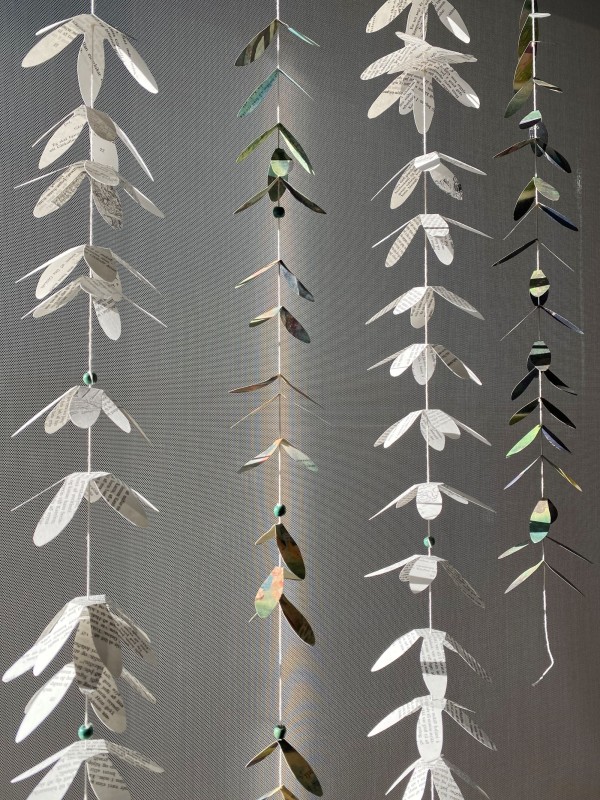 Fabrication Flower garlands Reykjavík City Library