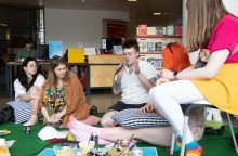 open mic at the library